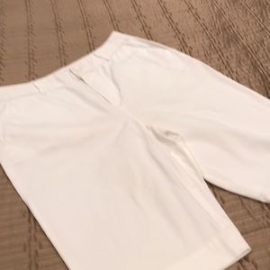 Chaps shorts, white cotton, size 10